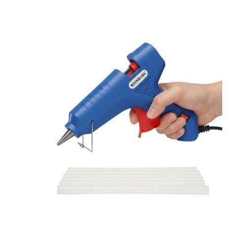 80 W Profesyonel Silikon Tabancası 11 Mm Uyumlu 5 Adet Hediye Silikon