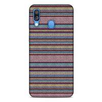 Kazak (13) Desenli Silikon Kapak Samsung Galaxy A40 Kılıf