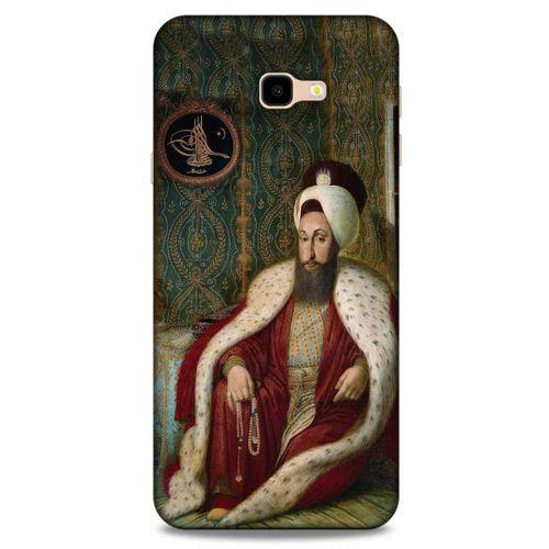 Samsung Galaxy J4 Plus Uyumlu Kılıf Ottoman (28) Arka Kapak III. Selim