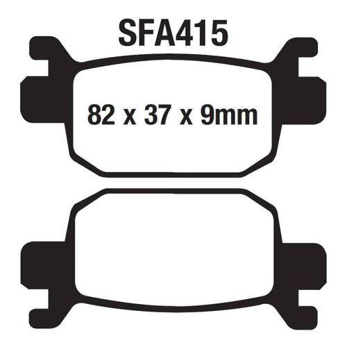 MONDİAL Mondial Arka Fren Disk Balatası Sfa415 Honda Forza 250 (18-23) Nss 300 (13-22)
