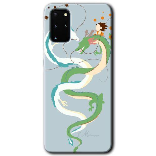 Potkal Hediye Fabrikası Samsung Galaxy S20 Plus Kılıf HD Desen Baskılı Arka Kapak - Snake Friendship
