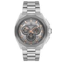 Jacques Philippe JPQGC301346 Swiss Made Quartz Çelik Gri Safir Cam 10 ATM 45 mm Erkek Kol Saati