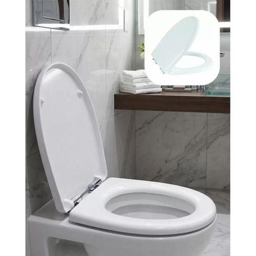 Universal Klozet Kapak Seti Kaydırmaz Alt Yüzey Kolay Temizlik Banyo Aksesuarı