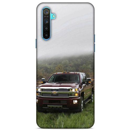 Lopard Oppo Realme 6i Uyumlu Kılıf PickUpX (35) Fit Design Kılıf Bordo