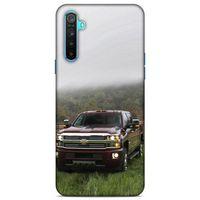 Lopard Oppo Realme 6i Uyumlu Kılıf PickUpX (35) Fit Design Kılıf Bordo