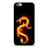 Apple Iphone 6S Kılıf Dragons (26) Tpu Silikon Kılıf Tatoo Ateş Ejderhası