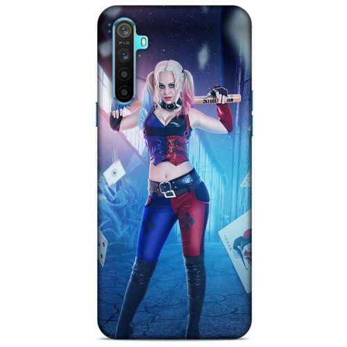 Realme 6i Uyumlu Kılıf Harley Quinn (31) TPU Kılıf Lavanta mavisi