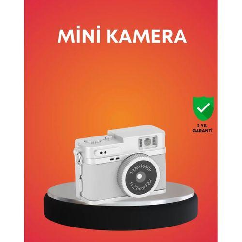 Taşınabilir Cep Boy Dijital Kamera Led Işıklı 1080p Video Çekim