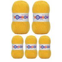 5 Adet Festival Simli Örgü İpi Yünü Renk No:217