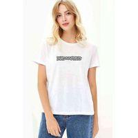 Burn The Priest Logo Baskılı Beyaz Kadın Tshirt