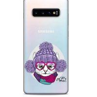 Zoologix (90) Samsung Galaxy S20 Ultra Şeffaf Kılıf Silikon Desenli