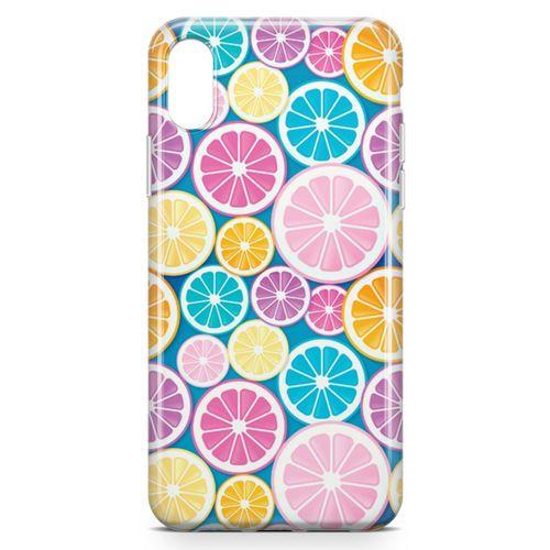 Apple iPhone XS Max Kılıf Greyfurt Colorful Arka Kapak Koruma Desenli Full Koruyucu