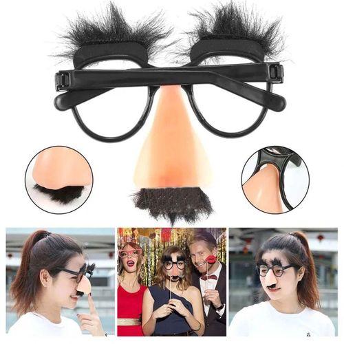 Eğlenceli Kılık Değiştirme Kaş Bıyık Mizah Gözlüğü 9x13 Cm