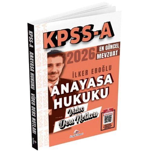2026 KPSS A Grubu Anayasa Hukuku Video Ders Notları Dizgi Kitap