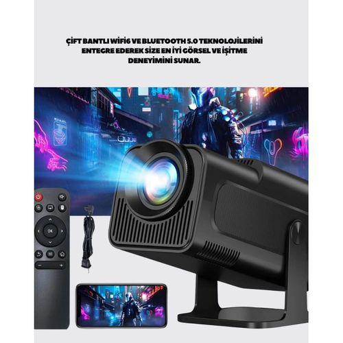 Wifi6 Ve Bluetooth 5.0 Teknolojili Kablosuz Bağlantı Özellikli Projektör