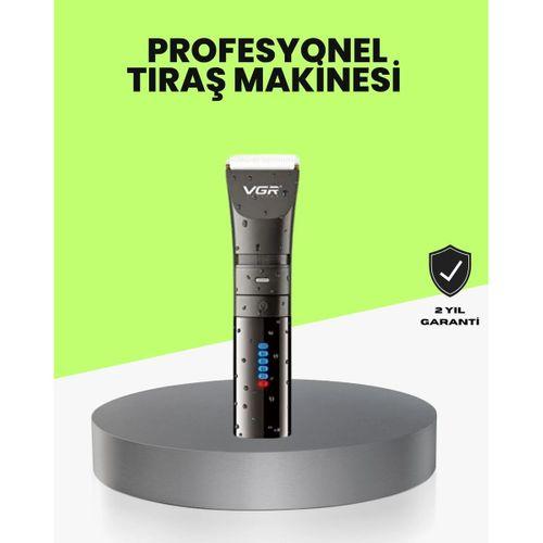 Şarjlı Saç Kesme Makinesi – 4 Taraklı, 2 Kademeli Güç Ayarı, Uzun Pil Ömrü