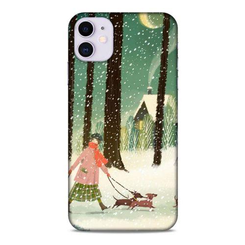 Apple Iphone 11 Kılıf Snowix (39) Liquid Crystal Kılıf Karışık Renkli