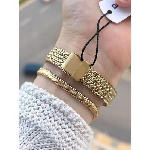 Daniel Klein Çelik Hasır Kordon 2 Yıl Garantili 3Atm Suya Dayanıklı Kadın Kol Saati+Bileklik 109702