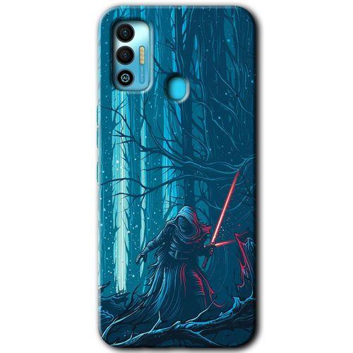 Tecno Spark 7T Kılıf HD Desen Baskılı Arka Kapak - Jedi