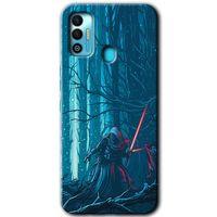 Tecno Spark 7T Kılıf HD Desen Baskılı Arka Kapak - Jedi