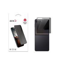 Galaxy Z Flip 7 Zore New 5D Privacy Temperli Ekran Koruyucu