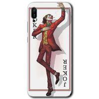 Huawei Y6 2019 Kılıf Baskılı Kapak - Joker İskambil +Tam Kaplayan Mat Seramik