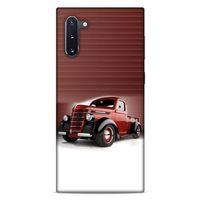 Lopard Samsung Galaxy Note 10 Uyumlu Kılıf PickUpX (47) Crystal Flex Kılıf Metalik Kırmızı