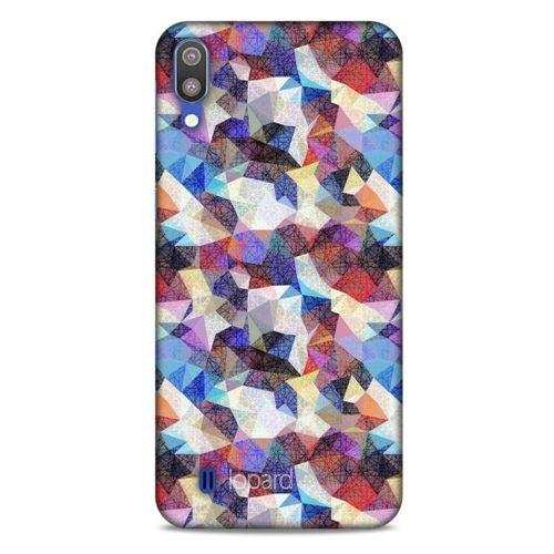 Samsung Galaxy M10 Kılıf Pastel Renkler (5) Koruma Kabı Beyaz Lacivert