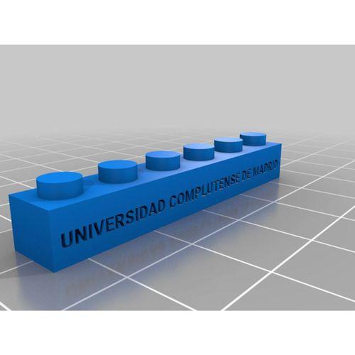 BRICK6X1UCMBBAA 3D Baskı (Bu ürün Sadece Plastik parçadır - Almadan Önce Soru Sorabilirsiniz)