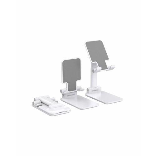 Minimal Tasarımlı Masaüstü Telefon Standı Beyaz