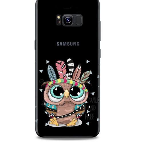 Zoologix (47) Samsung Galaxy S8 Plus Şeffaf Kılıf Silikon Desenli