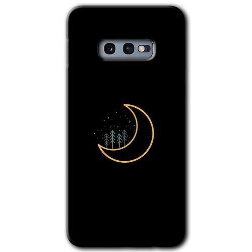 Samsung Galaxy S10e Kılıf Baskılı Kapak - İyi Geceler + 5D Tam Kaplayan Cam