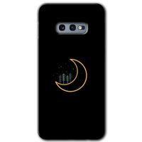 Samsung Galaxy S10e Kılıf Baskılı Kapak - İyi Geceler + 5D Tam Kaplayan Cam