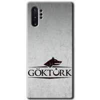 Samsung Galaxy Note 10 Plus Kılıf HD Desen Baskılı Arka Kapak + Temperli Cam - Göktürk