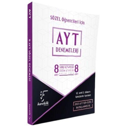 Karekök Yayınları AYT Sözel Özel 8 li Paket Deneme