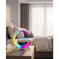 Kablosuz Bluetooth Hoparlör Rgb Aydınlatmalı Çoklu Medya Destekli