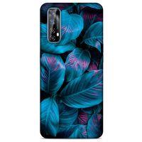 Realme 7 Uyumlu Kılıf Mavi Delisi (48) Bumper Kılıf Yaprak
