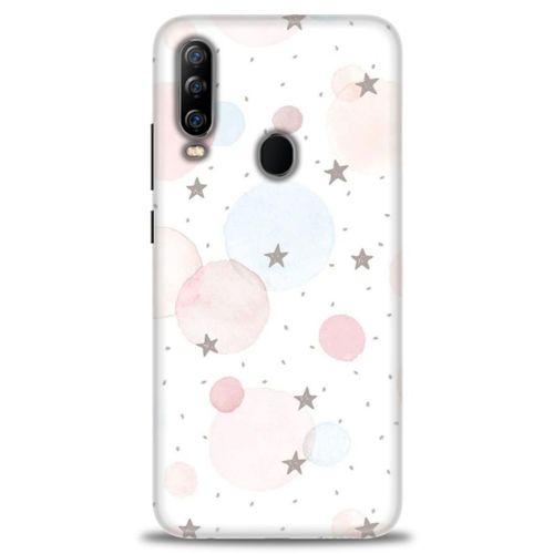 General Mobile GM 20 Pro Kılıf HD Baskılı Kılıf - Yıldız Puantiye + Tam Ekran Koruyucu