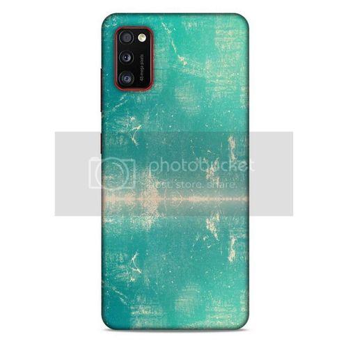 Paslı Renkler Turkuaz Samsung Galaxy S8 Kılıf