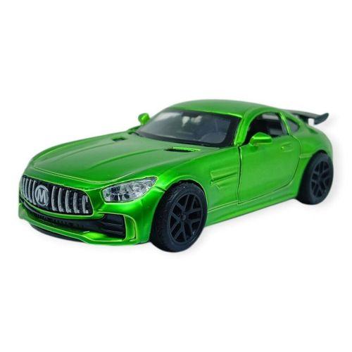 Çek Bırak Metal Arabalar 12 cm - Metalik Yeşil