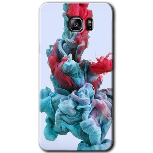 Samsung Galaxy Note 5 Kılıf HD Desen Baskılı Arka Kapak + Temperli Cam - Renkli Karışım