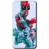 Samsung Galaxy Note 5 Kılıf HD Desen Baskılı Arka Kapak + Temperli Cam - Renkli Karışım