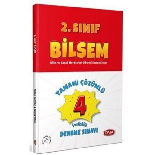 2. Sınıf Bilsem Tamamı Çözümlü 4 fasikül Deneme Sınavı Data Yayınları