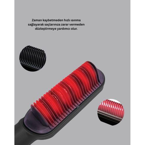 İyonlu Saç Düzleştirici Tarak Hızlı Isınma Ve Ayarlanabilir Isı