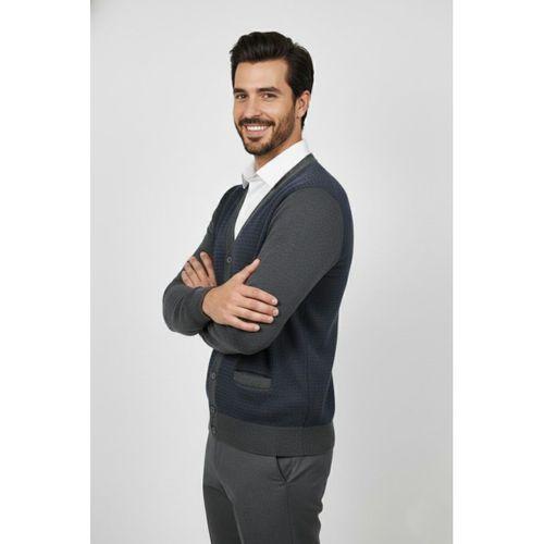 Erkek Düğmeli Cepli Hırka BGL-ST04834