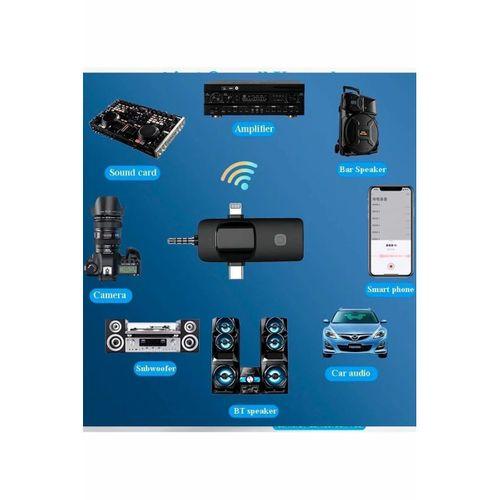 Yüksek Kalite Profesyonel 3 In 1 Kablosuz Taşınabilir Yaka Mikrofonu Youtube Facebook Tiktok