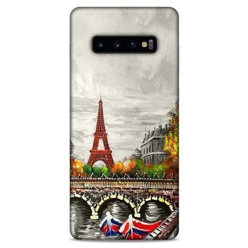 Cityx (28) Samsung Galaxy S10 Plus Kılıf Silikon Kapak Desenli