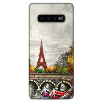 Cityx (28) Samsung Galaxy S10 Plus Kılıf Silikon Kapak Desenli