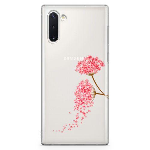 Samsung Galaxy Note 10 Kılıf Hüzünlü Ortanca Arka Kapak Koruma Desenli Full Koruyucu