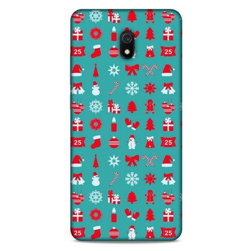 Yılbaşı Süsleri 13 Xiaomi Redmi 8A Kılıf Silikon Kapak
